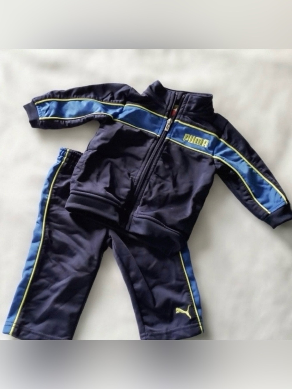 Puma Track Pants and Jacket Navy/Blue 3-6 Months